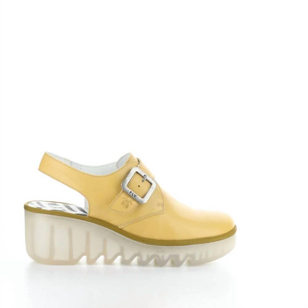 NEW FLY LONDON women's bary565fly sandal in bumblebee
